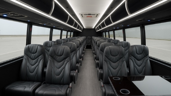 20 Passenger Minibus Interior