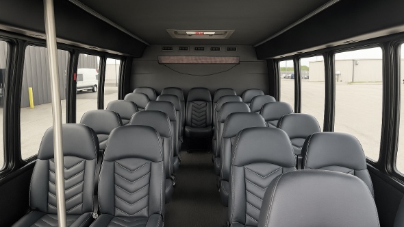 20 Passenger Minibus Interior