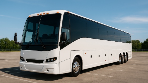 Exterior of Baytown Party Bus Company's 40 Passenger Party Bus in Baytown