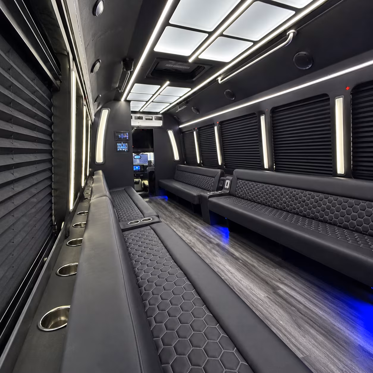 Rent a Bus to 713 Music Hall