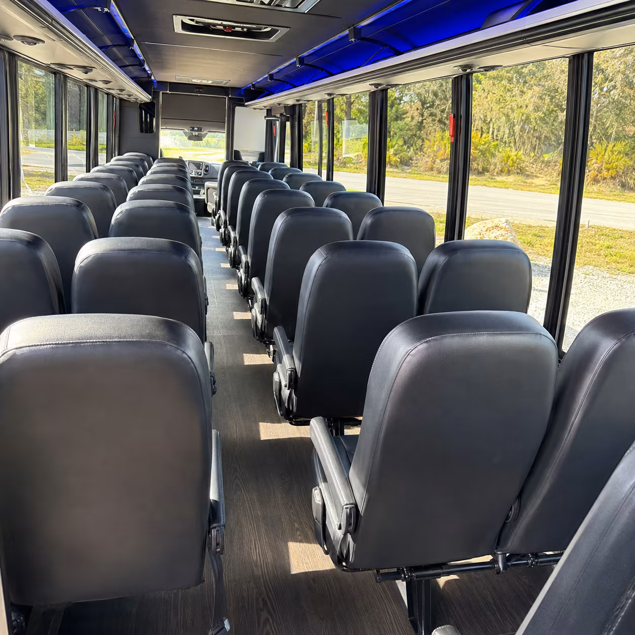 Pasadena Airport Shuttle & Transportation onboard seating