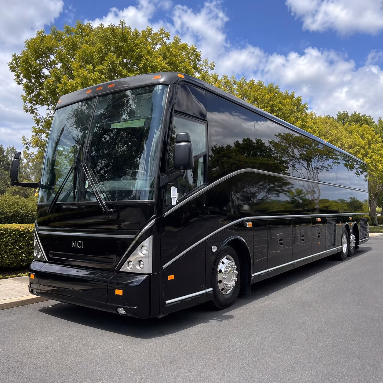 Pasadena Airport Shuttle & Transportation party bus exterior