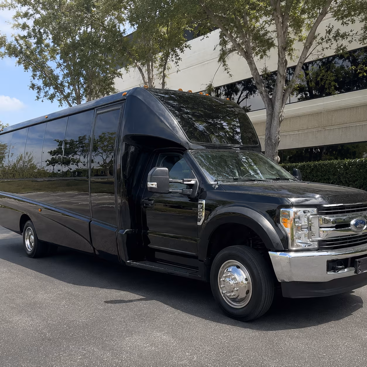 Pasadena Bachelor & Bachelorette Transportation party bus exterior
