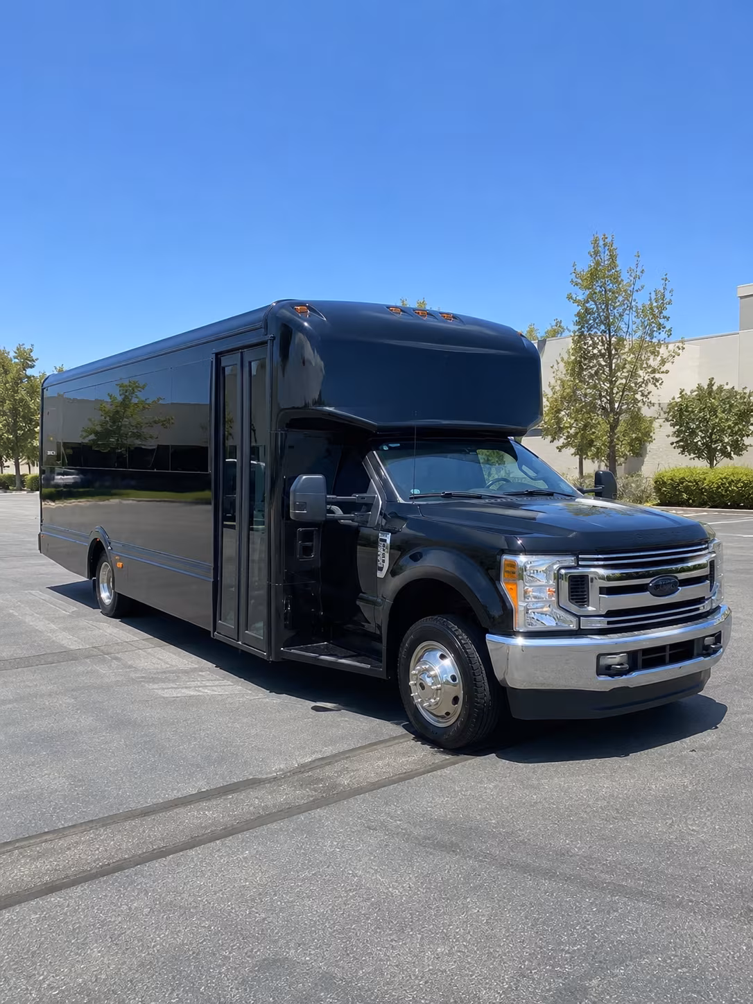 Pasadena Prom & Homecoming Transportation party bus exterior
