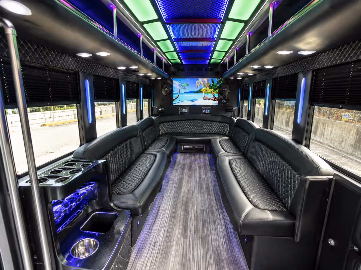 Texas City Party Bus Rental